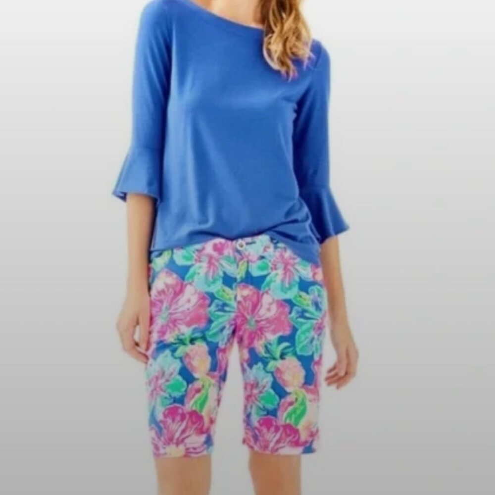 Lilly Pulitzer Chipper short, 10" inseam, Sz. 14, NWOT